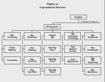 Figure 1a Organizational Structure