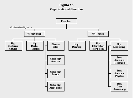 What type of organizational structure does ford motor company have #3